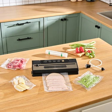 Karaca Seal And Fresh Inox Vakum Makinesi 5 Adet Poşet ve 1 Adet Rulo