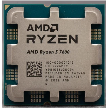 AMD RYZEN 5 7600 TRAY 5.2GHZ AM5 Fiyatı - Taksit Seçenekleri