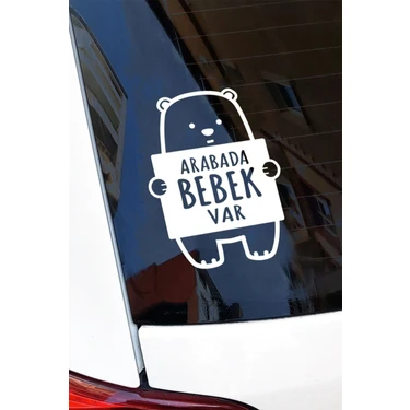 Hediyene Bak Arabada Bebek Var Ayıcık Araba