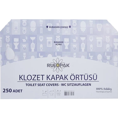 Rulopak R-2613 Klozet Kapak Örtüsü 250