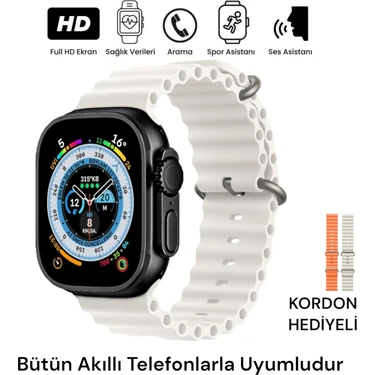 Ekagra T800 Ios ve Andorid Uyumlu Çift Kordonlu Ultra Akıllı