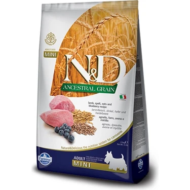 N&D Nd Az Tahıllı Kuzu & Y.Mersini Adult Med&Maxi Köpek Maması - 7