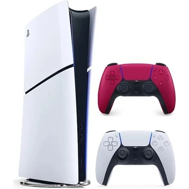 Sony Playstation 5 Slim Dijital Edition+2. Kırmızı