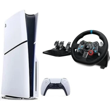 Sony Playstation 5 Slim Cd'li Edition + G29 Driving Force Yarış