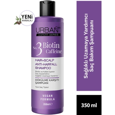 Urban Care Expert Series Biotin & Caffeine Dökülme Karşıtı Saç Bakım Şampuanı 350