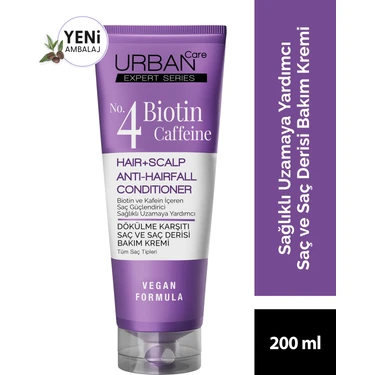 URBAN Care Expert Biotin & Kafein Saç Derisi Kremi 200 ml -