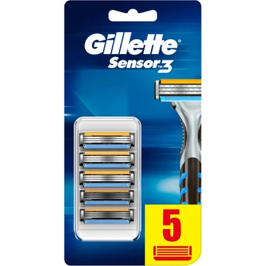 Gillette Gill.Sensor 3 5li Yedek 