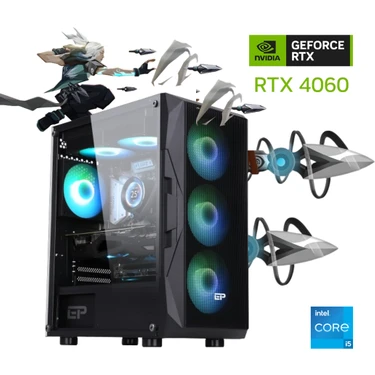 Güneysu Gaming I5-4060 Intel I5 12400F 16GB Ddr4 1tb SSD Fiyatı