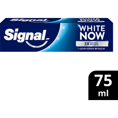 Signal White Now Diş Macunu Original Uzun Süren Beyazlık 75