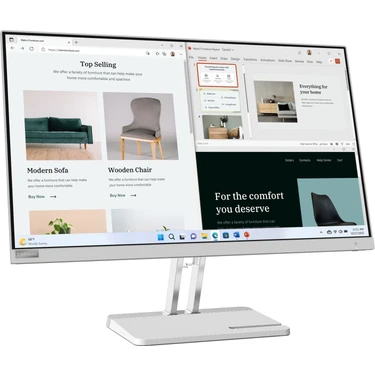 Lenovo 27" L27E-40 67ACKAC4TK 4ms 100HZ Hdmı+Vga Fullhd Freesync Va