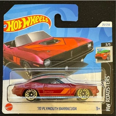 Hot Wheels 1/64 Plymouth Barracuda 1970 - Édition Kroger USA Exclusive