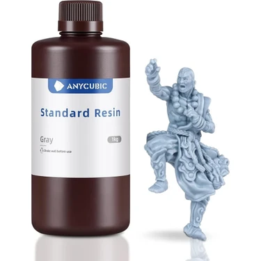 Anycubic Standart Reçine Hd Gri 1