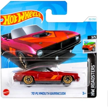 Hot Wheels Tekli Arabalar 70 Plymouth Barracuda