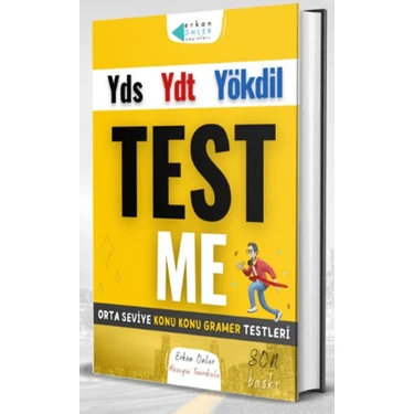 Erkan Önler YDS YDT YÖKDİL Test Me Orta Seviye Konu Konu Gramer