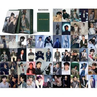 Home Silk 55PCS Lomo Kartları Bts Jungkook Altın Yeni Albüm Fiyatı