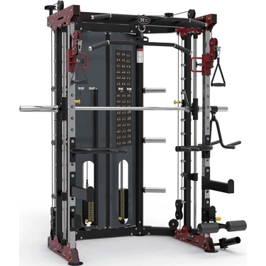 Max Tech Dual Cable Crossover & Smith Machine Kombo Istasyon (Profesyonel Kullanıma