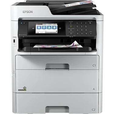 Epson Workforce Pro WF-C579RDWTF Renkli Çok Fonksiyonlu Inkjet Yazıcı (Extra