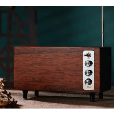 Ulvila AS29 Nostaljik Şarjlı Fm Radyo, Handfree+Aux+Usb ve Tf Card Okuyuculu
