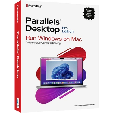 Parallels Desktop 19 Pro Edition - 1 MAC Cihaz Lifetime/Kalıcı