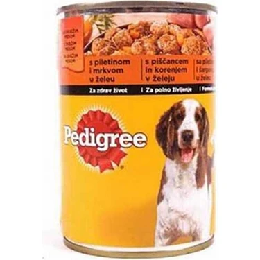 Pedigree Tavuklu ve Havuçlu Konserve Mama 400