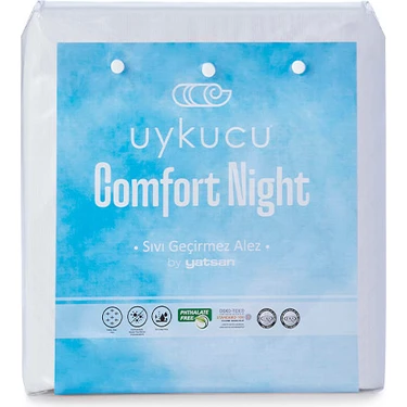 Yatsan Uykucu Comfort Night Sıvı Geçirmez Alez
