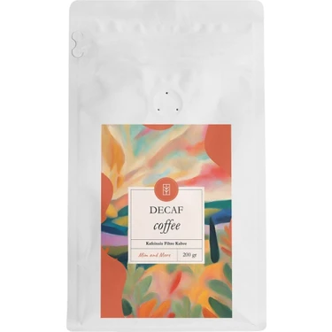 Mim and More Decaf Coffee - Kafeinsiz Filtre Kahve, 200