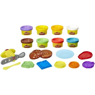 Play Doh Mutfak Atölyesi Hamburger Seti E5112