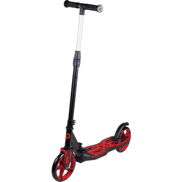 Cool Wheels 12+ Yaş İçin Kırmızı Katlanabilir Scooter 2 Tekerlekli Yüksek Taşıma