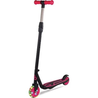 Cool Wheels 5 + Yüksekliği Ayarlanabilir Işıklı Scooter Pembe