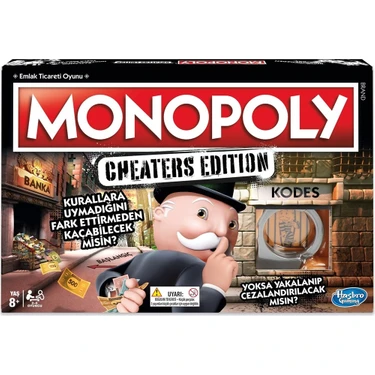 Monopoly Cheater's Edition Kodesten Kaçış