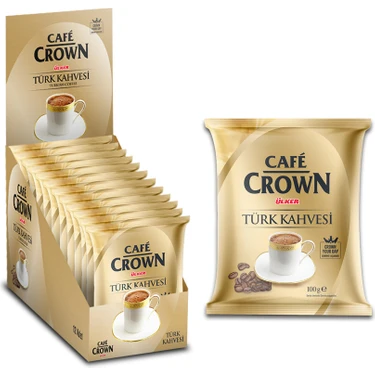 Cafe Crown Türk Kahvesi 100 Gr. x 12