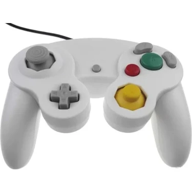 Lalulala Beyaz Kablolu Gamepad Nintendo Ngc Gc Için Gamecube Denetleyicisi Için Wii Wiiu Gamecube