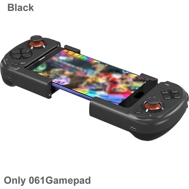 Lalulala 061 Siyah-Mocute 061 Kablosuz Gamepad Kablosuz Sol Sağ Bölünmüş Oyun Denetleyicisi Pc Için