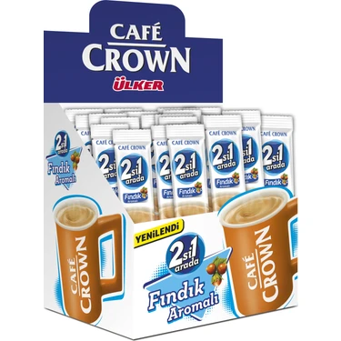 Cafe Crown 2'si 1 Arada Fındıklı 11 Gr. x 24