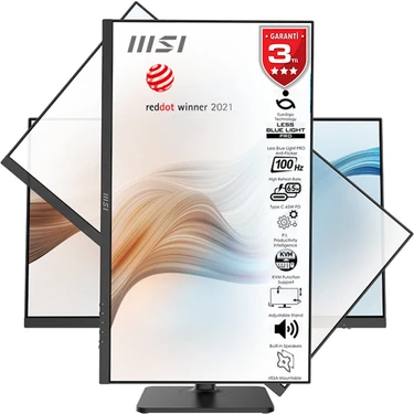 MSI 27" MODERN MD272XP 1920x1080 (FHD) FLAT IPS 100HZ 1MS ANTI-GLARE PIVOT