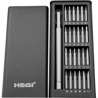 Hegı 25 Parça Mıknatıslı Tornavıda