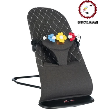 Mamma Smile Cotton Toy Sallanır Üç Kademeli Ana Kucağı + Oyuncak