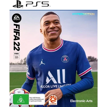 EA Fıfa 22 Standard Edition Ps5 Oyun Spor Türü Multiplayer Desteği ile Playstation 5