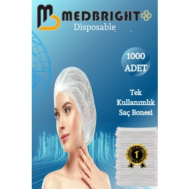 Med Bright Tek Kullanımlık 1000 Adet Beyaz