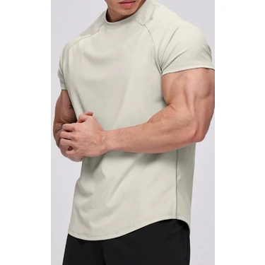 Ghassy Co. Erkek Running Sports Reglan Oval Kesim Penye