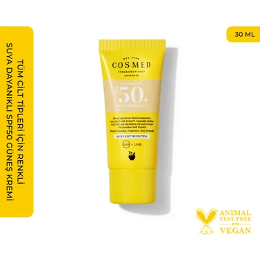 Cosmed Sun Essential SPF50+ Skinvisible cc Krem 30