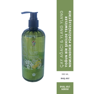 Mary Ann Çay Ağacı Yağı Özlü Arındırıcı Temizlik  Duş Jeli - Mary Tea Tree Shower Gel 380