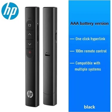 Hp SS10 Wireless Presentation Flip Pen Kalem Pilli Kablosuz Lazer Sunum