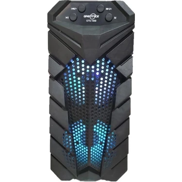 Roxy Gts 1559 3"x2 Fantastik Bluetooth Hoparlör Fm USB Tf Aux Destekli Rgb Işıklı 10W