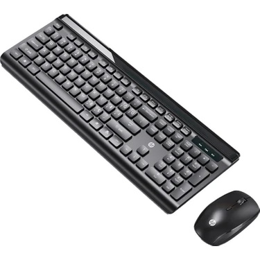 Hp CS500 Kablosuz Klavye Mouse 2,4g Kablosuz Kurulumu Kolay Tak Çalıştır Şık Zafir Modern Tasarım