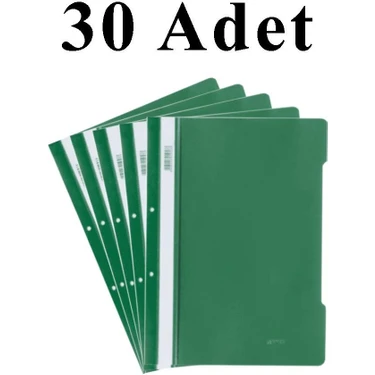 Artlantis 30 Adet A4 Yeşil Telli Dosya 1 Paket Telli Dosya Fiyatı