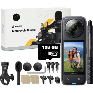 INSTA360 X4 8k 360 Derece Kamera Motorsiklet