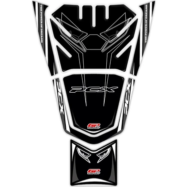 GP Kompozit Honda PCX 125 2021-2024 Uyumlu Tank Pad Gri Fiyatı