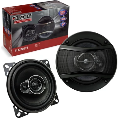 EGB Elektronik Oto Hoparlör 10CM 250W 2 Adet Kapaklı Dört Yollu