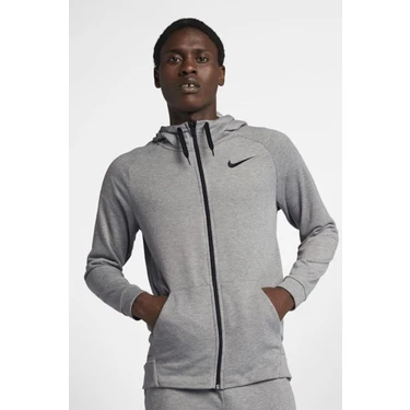 Nike Training Dri Fit Full Zip Hoody Kapu onlu Gri Fiyat